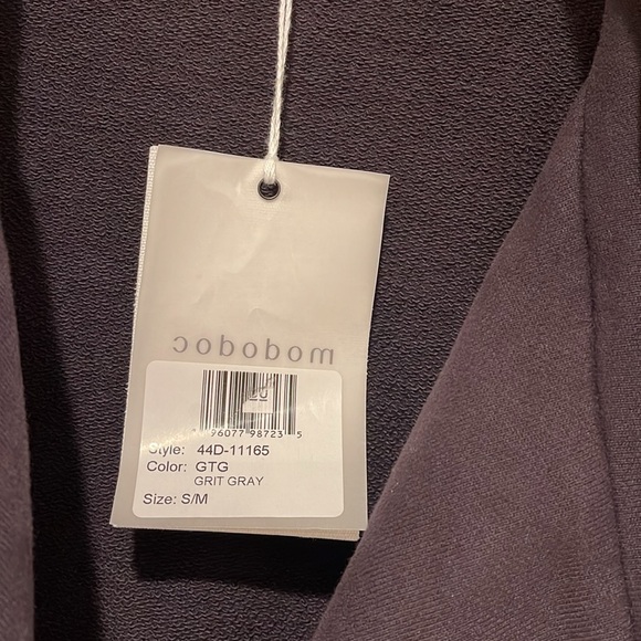 New Mod-O-Doc
French Terry Long Sleeve Draped Front Jacket Size S/M - Picture 4 of 10